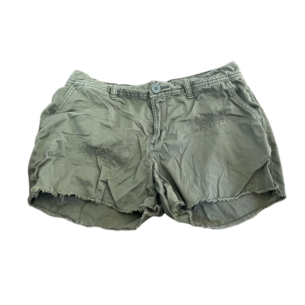 Time and Tru Olive Cargo Shorts